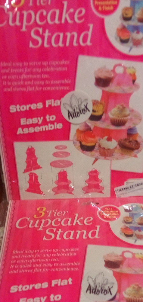 3 Tier Cupcake stand.